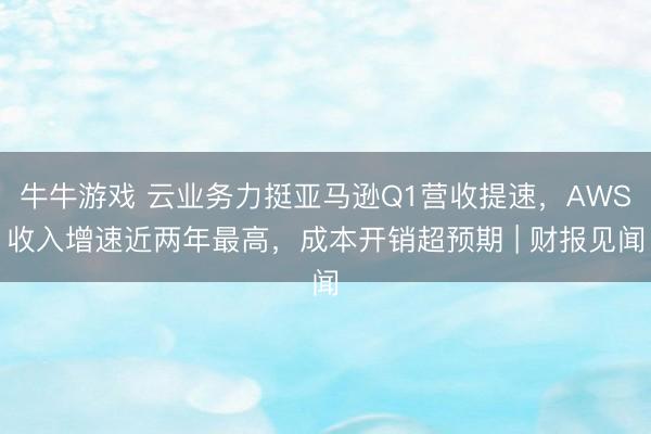 牛牛游戏 云业务力挺亚马逊Q1营收提速，AWS收入增速近两年最高，成本开销超预期 | 财报见闻